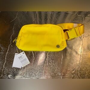 Lululemon Athletica Yellow Crossbody Belt Bag NWT